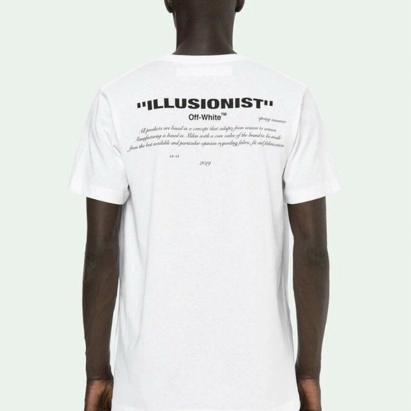 Off-white x Michael Jackson “illusionist” 2019 T-Shirt authentic - Picture 2 of 12
